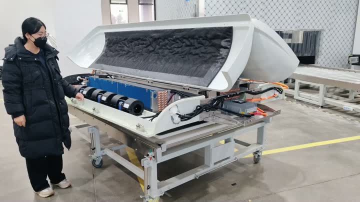 sistema de aire acondicionado para autobuses eléctricos