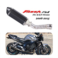 Motorcycle Exhaust Escape Muffler Middle Link Pipe for FZ1N F S FAZER 2006-20151