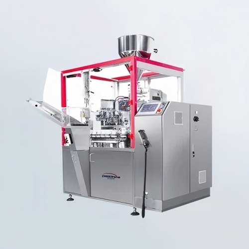 Análisis del principio de funcionamiento y características estructurales de la máquina llenadora y selladora de ungüentos.