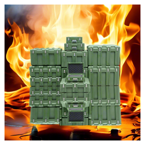 Caixa de ferramentas/caixa de equipamento moldada rotacionalmente Rotomold