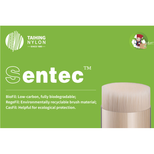 Biodegradable Filament for Eco-friendly Wooden Toothbrush