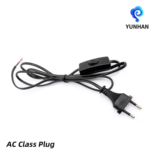 Ningbo Yunhan Electronic Technology Co., Ltd., 글로벌 조명 시장을 위해 업그레이드된 유럽식 2핀 램프 스위치 케이블 출시