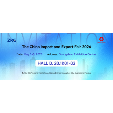 Zhongrou expondrá como fabricante de productos de higiene en la Feria de Cantón 2026