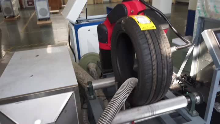 laser marking for rubber tyre