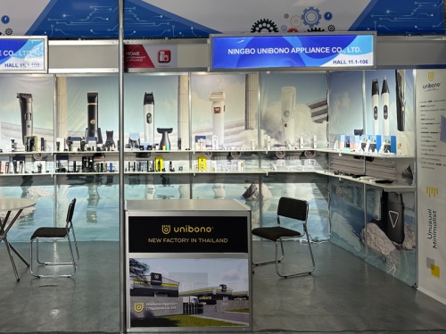 Ningbo Unibono Appliance Co., Ltd. präsentiert in der IFA 2023 modernste Werkzeuge für menschliches Haare, das menschliche Haare trimmte