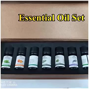 100%  Pure Natural Skin Care Peppermint Lavender Aromatherapy Essential Oil Set1