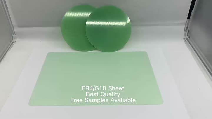G10 FR4 3240 Epoxidglasfaserplatine CNC -Gravurverarbeitung für Hochspannungsanwendungen aus Glasfaser