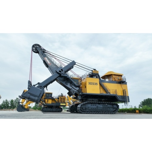 Machinery XCMG вводит Super 35M³ Electric Shovel Excavator для добычи открытых пит.