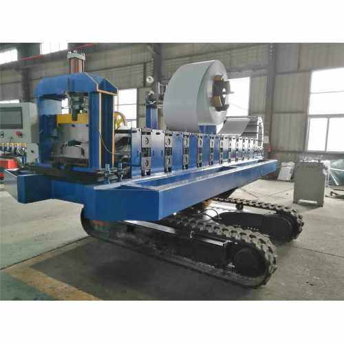 Greenhouse gutter forming machine (gutter for plant growing system)