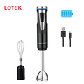 Variable Speed Cordless Blender with Push Button Controls - Rechargeable Immersion Blender1