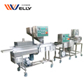 Supermarket Automatic Hamburger Patty Forming and Breading Machine1