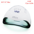Sun X7 MAX Nail Gel Lamp 114W Nail Dryer For All Gel Varnish UV LED Ice Lamp With LCD Display For Nail DIY Manicure Tools