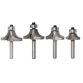1/4 Inch Shank Carbide Router Bits for Woodworking and Carving1