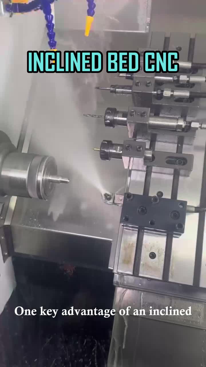 Inclined bed cnc