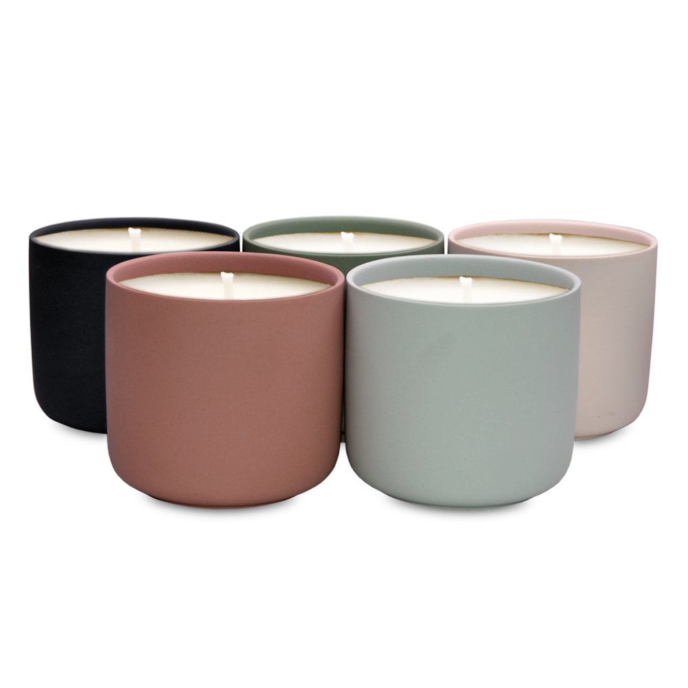 Ceramic jar candles