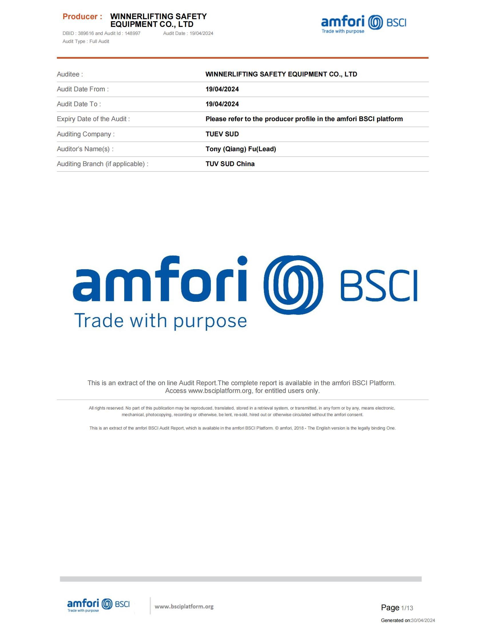 BSCI