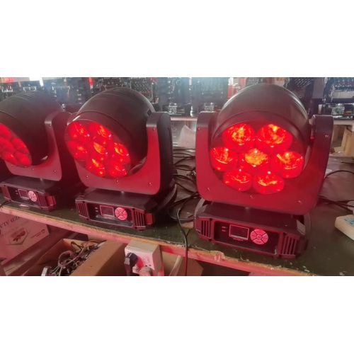 7pcs 40W LED 이동 헤드