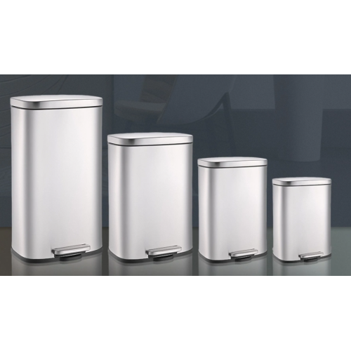 Key points for selecting household stainless steel trash cans