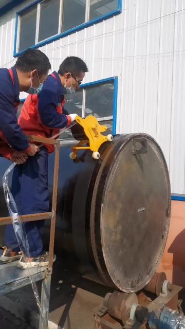 Manual winding machine construction video