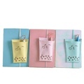 Milk Tea Pencil Case and PU Journal Set with A5 Hard Card Cover Notebook for BTS Gifts1