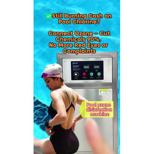 Générateur d'ozone 50 A pour piscines – Réduisez l'utilisation de chlore de 90 %, plus de plaintes.