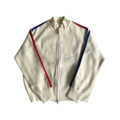 Streetwear Beige Color Windbreaker Stripe Men Men Custom Plus Size Winter Fleece Jacket1