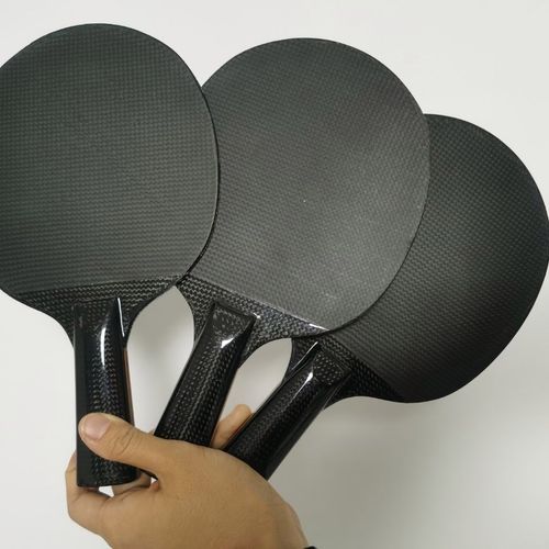 Nueva aplicación de fibra de carbono: raqueta de tenis de mesa de fibra de carbono