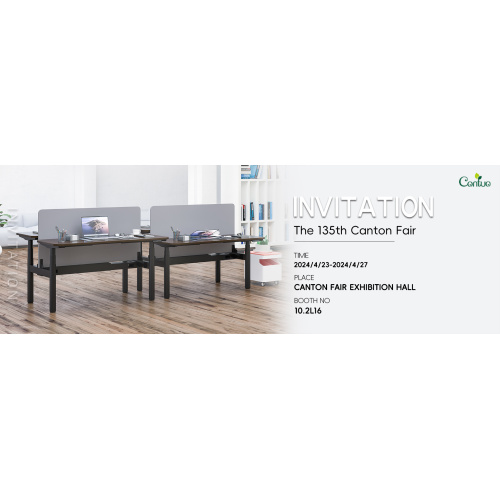 Meeting  Cost-effective Adjustable Desk On The 135th Canton Fair