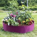 Plant Grow Borse Black Round Grow Borse Pots piantatrice Accessori contenitori: giardino prato da patio1