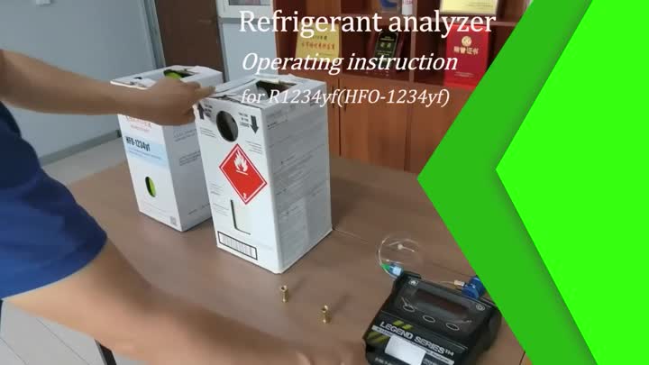 R1234YF Analisador de Refrigerante