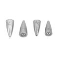 1.8G-100G Worm Bullet Fishing Lead Sinker Weights for Saltwater Fishing Equipment Accessories1