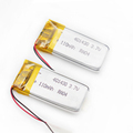LP401430 110mAh 3.7V Lithium Rechargeable Polymer Battery Cells1