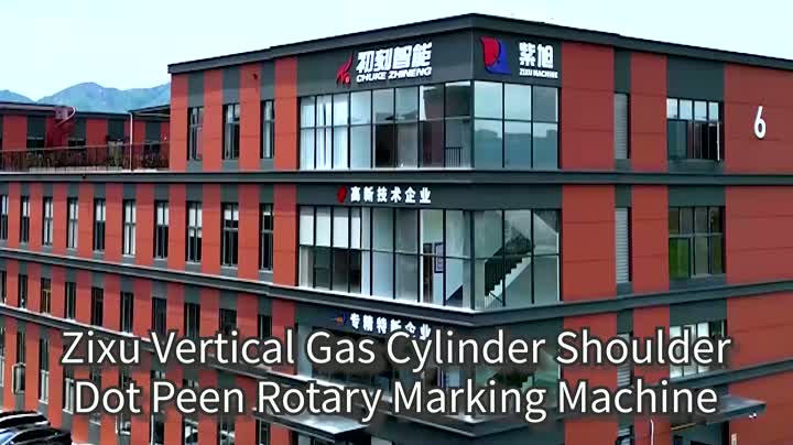 Máquina de marcação rotativa por pontos vertical