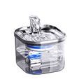Pet automatic water fountain intelligent circulating filter dispenser stainless for pet dog cat1