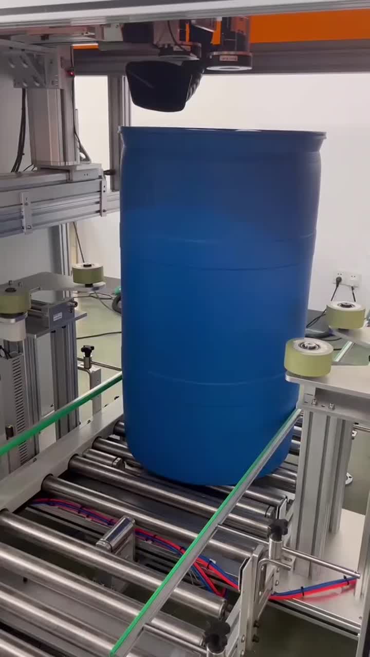 co2 laser marking for plastic barrel