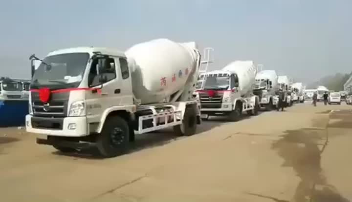 Camión mixto de hormigón