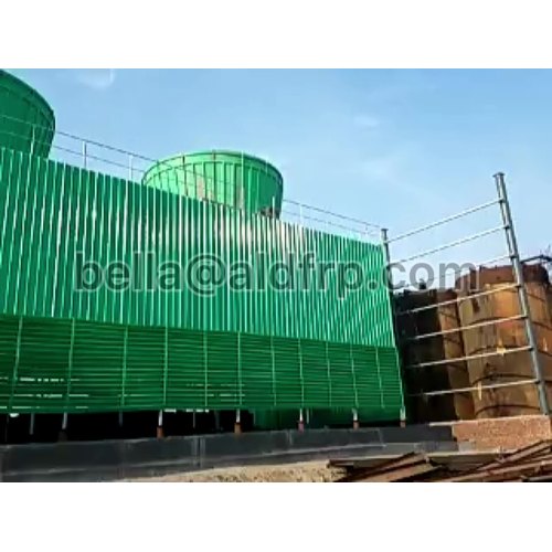 100 T อุตสาหกรรม FRP Round Water Cooling Tower1