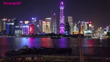 3.Shanghai Oriental Pearl TV Tower