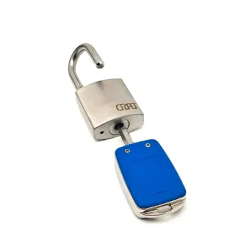Professional Stainless Steel Top Security Access Controlled Unlock Record Wireless Padlock1