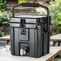 10L Black Rotomolded Cooler Box for Camping and Outdoor Activities1