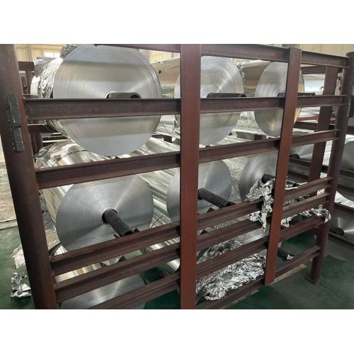 Aluminum foil production process