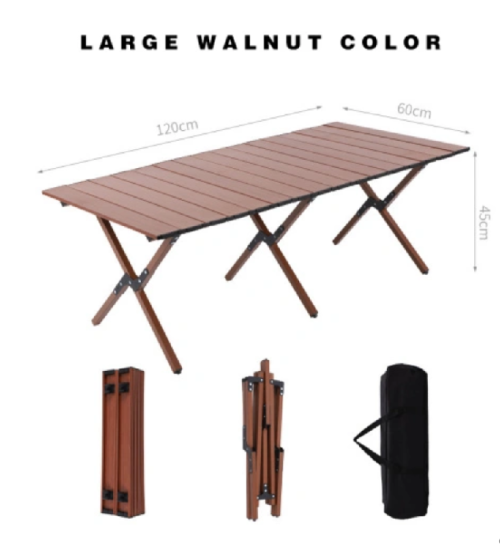 The difference between different materials of camping tables