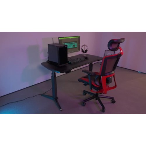 gaming bureau computer table.mp4