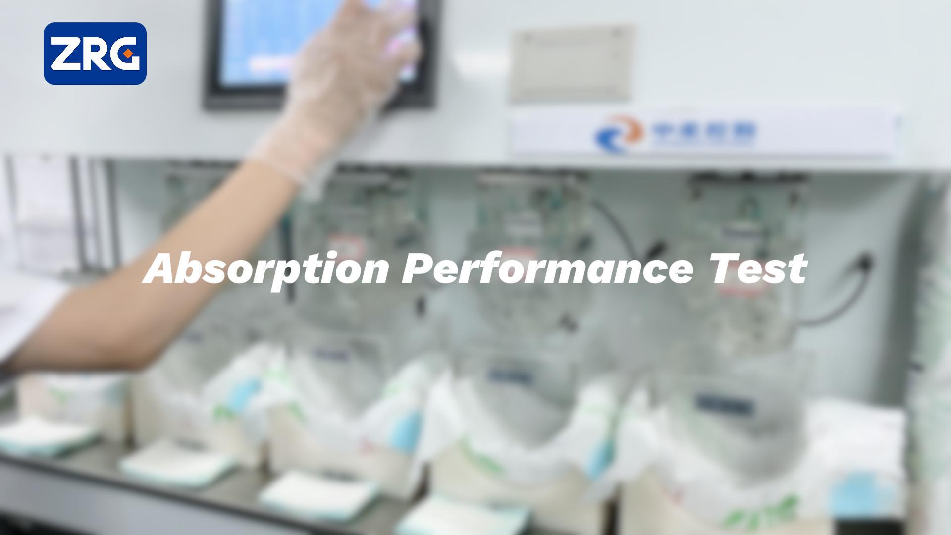 Prueba de rendimiento de absorción JINSO-ft