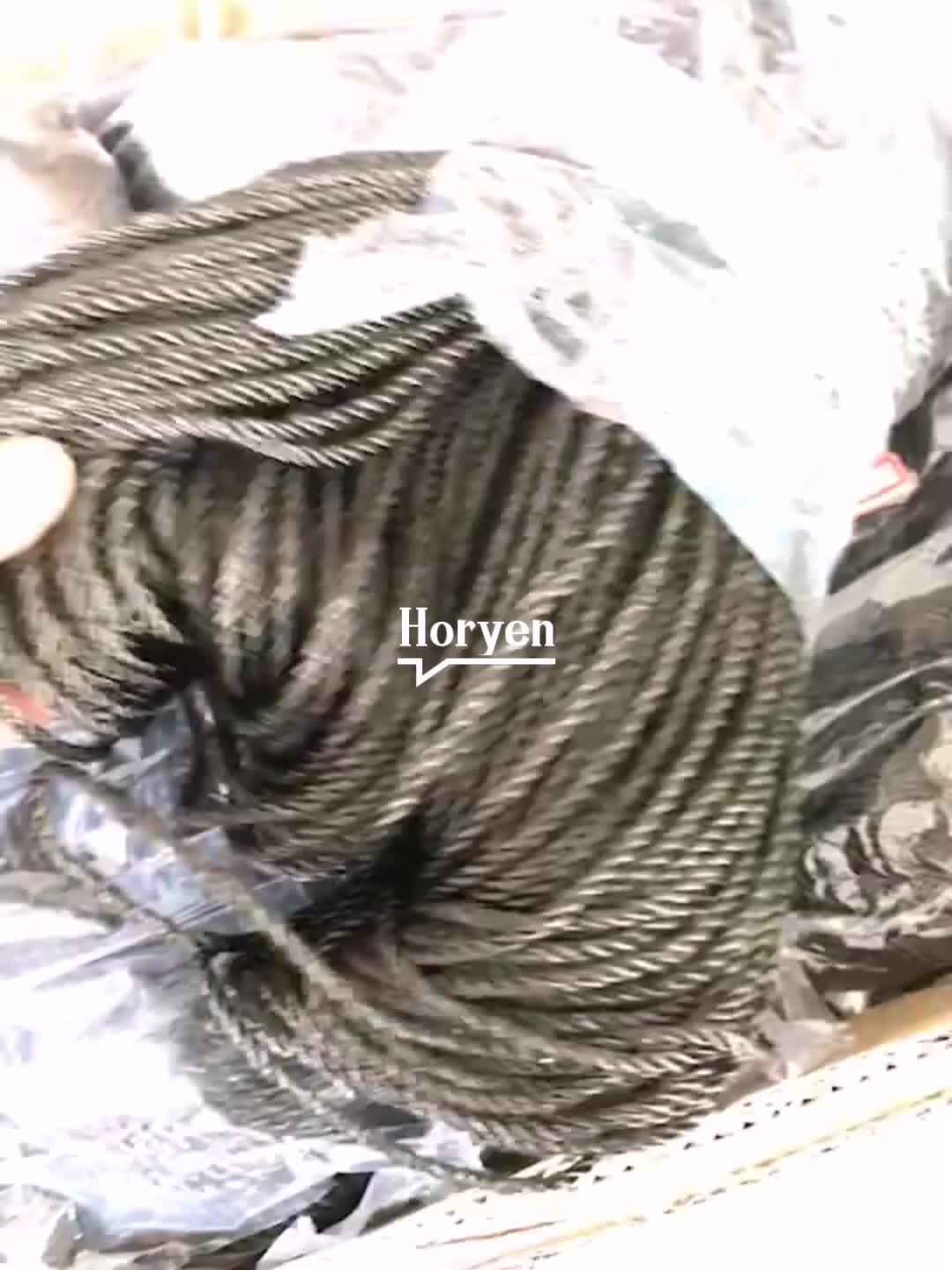 Hochleistungs -Kohlefaser -Seilkonstruktion1