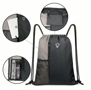 Nylon polyester backpack drawstring duffle/ gym/ s