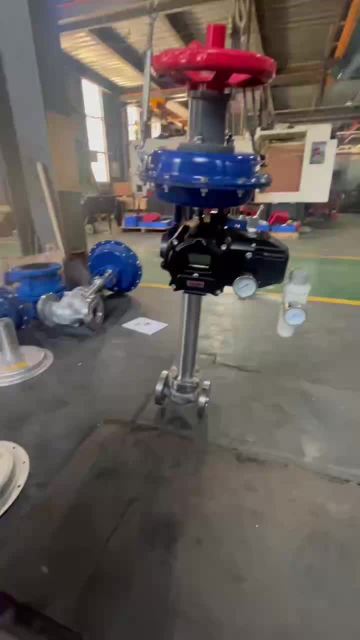 Pneumatic Diaphragm Single Seat Control Valve DN25 – Installation and Stroke Setting