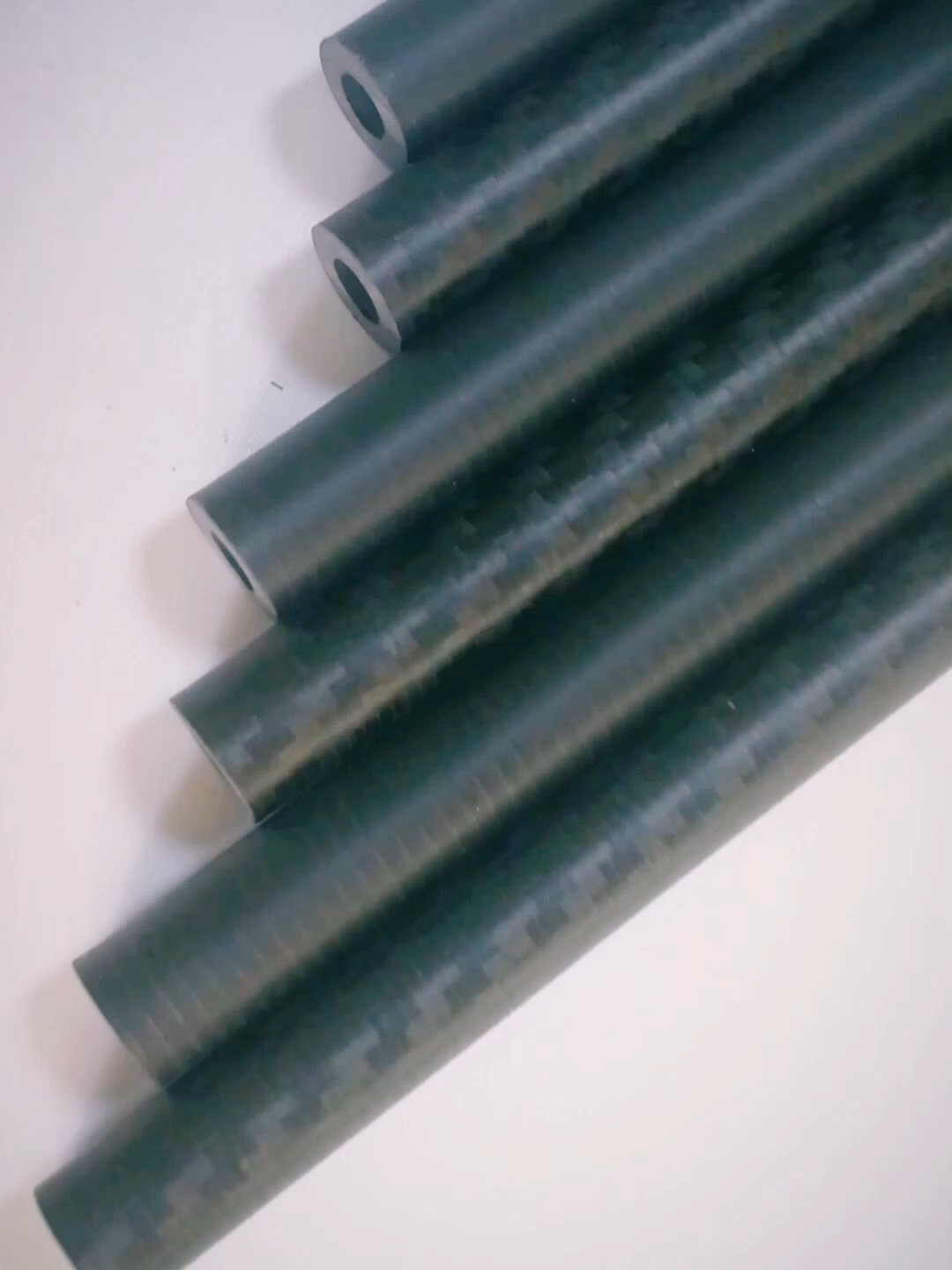 Tubo de fibra de carbono de alta resistencia al 100% de hilo 10 mm1