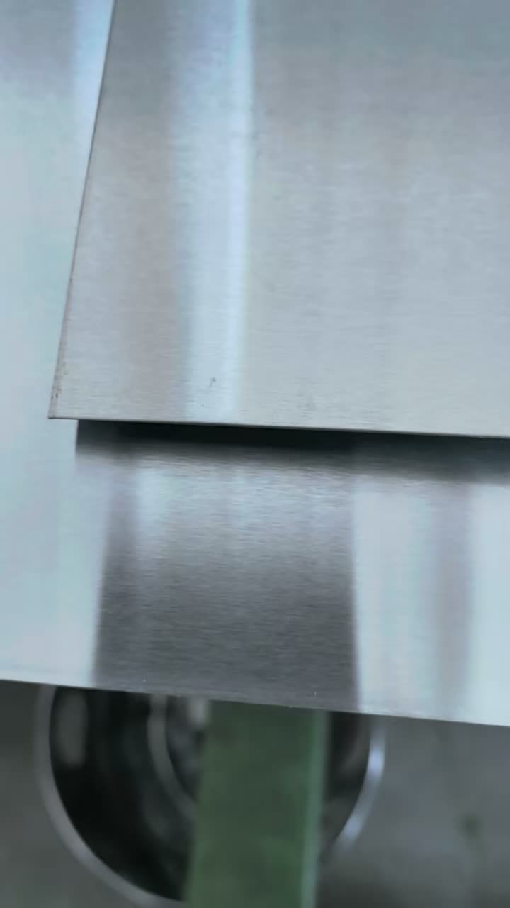 Processamento de amostra de moagem de óleo de aço inoxidável nº 4