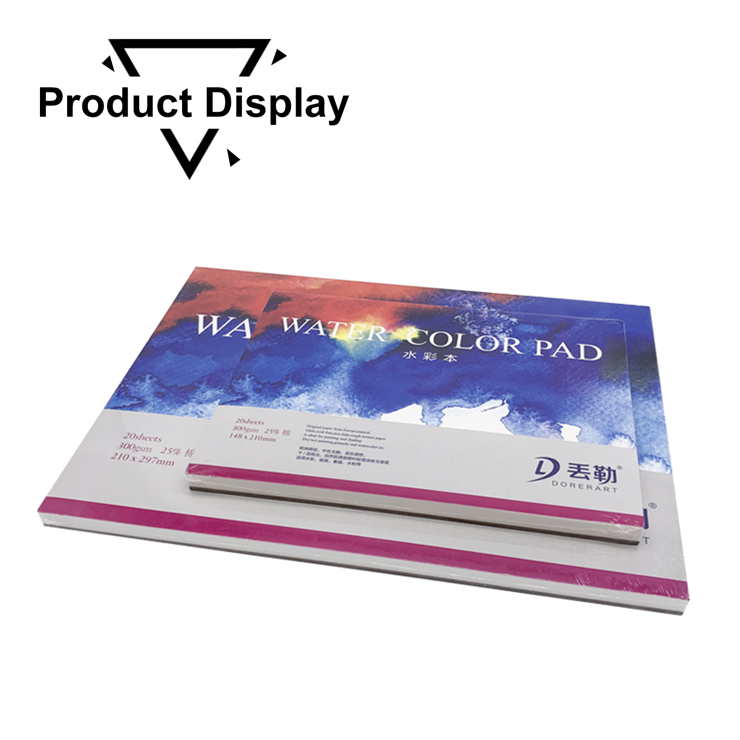 Amazon Hot Sale 20 Sheets 300GSM 25%katoen A4/A5 Art 300G Waterverfpapier schilderen Aquarel Pad Papel Para Acuarela11